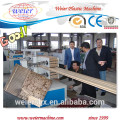 wood plastic compound wpc extrusion machine production line